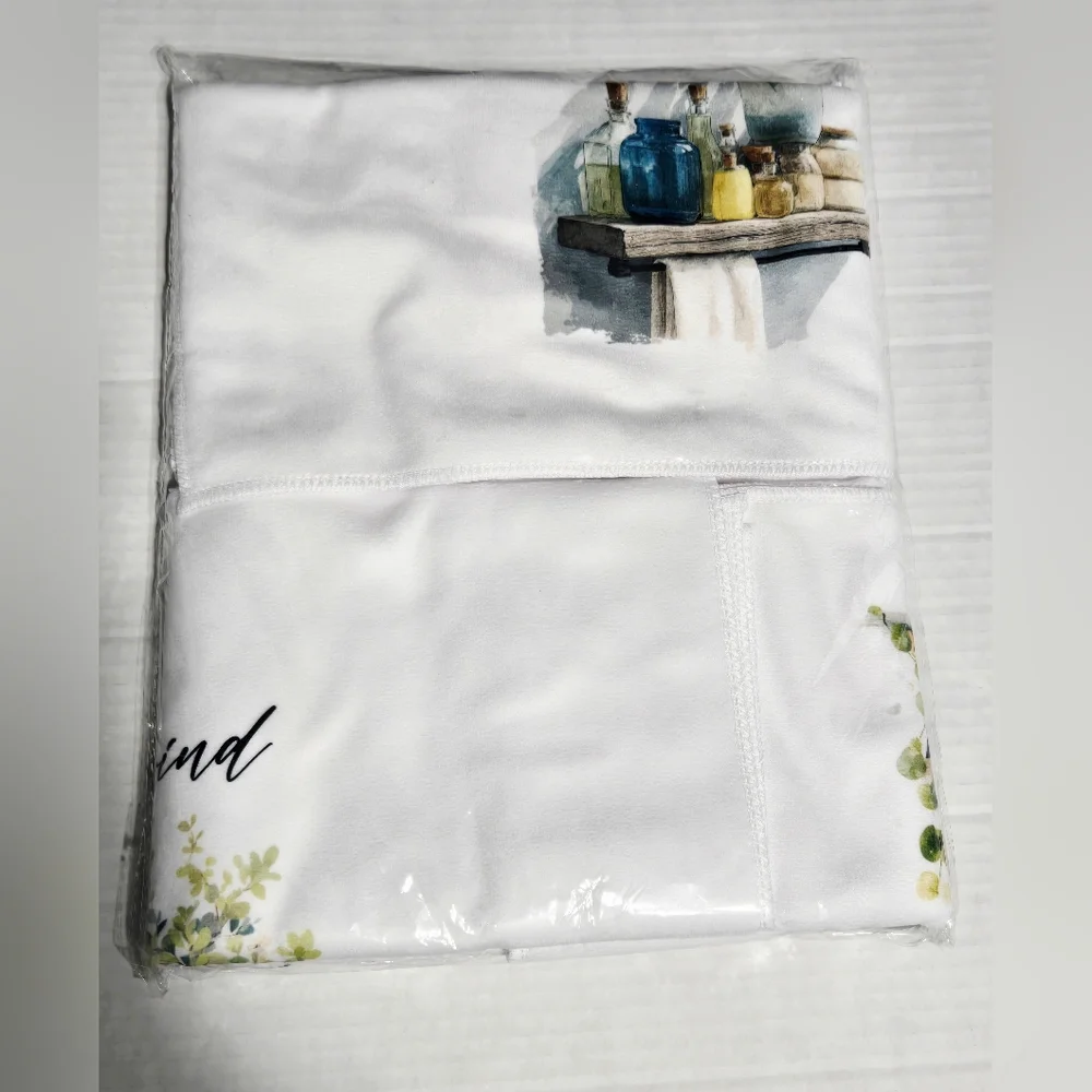 Inspirational Bathroom Towels Set‎ Dishcloth for Bath16x24 Inch, Set of 4